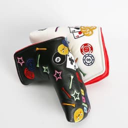 Golf Club Head Cover Golf Club Cover Protective Headcover Sleek Design Golf Accessories For Modern Straight Putters Half Circle