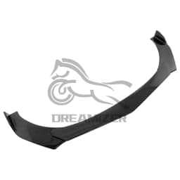 for Cadillac CT4 ATS Car Front Bumper Lip Body Kit Spoiler Canard Splitter Diffuser Protector Covers with Strut Rod Carbon Fiber