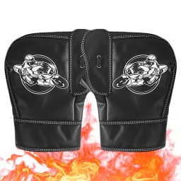 Motorcycle Handlebar Muffs Thickened Snowmobile Hand Warmers Waterproof Windproof Winter Warm Gloves Handlebar Muff For