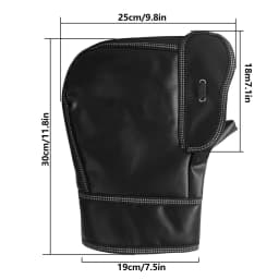 Motorcycle Handlebar Muffs Thickened Snowmobile Hand Warmers Waterproof Windproof Winter Warm Gloves Handlebar Muff For
