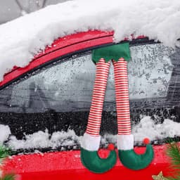 Elf Legs Christmas Tree Decorations Plush Santa Elf Leg Christmas Tree Ornament Stuffed Legs Stuck In Tree For Home Party