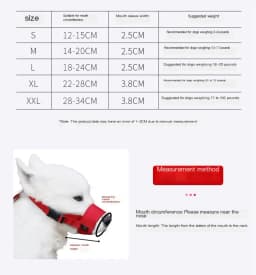 Pet Muzzle Dog Muzzle For Short-snouted Dogs Breathable Mask For Summer Anti-barking Device Adjustable Sturdy Fit Accessories