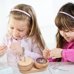 Bead Spinner Double Bowl Waist Beads Kit With Bead Spinner Waist Bead Spinner And Beads Kit With 4 Bowls 2 Needles And 1000Pcs