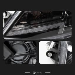 AKD Head Lamp for VW Jetta Sagitar MK6 LED Headlight 2011-2018 Headlights MK6 DRL Turn Signal High Beam Angel Eye Projector