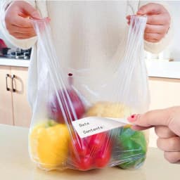 SelfAdhesive Removable Freezer Food Labels Easy Clean Leaves No Cooler Food Storage Freezer Sticker Plastic Paper