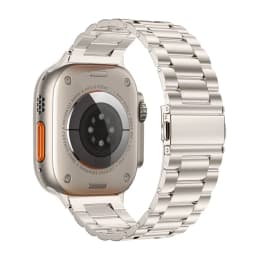 Stainless Steel Strap For Apple Watch Ultra4 Band 49mm Smart Watch Metal Bracelet iWatch 12 11 7 6 5 4 SE 8 45mm 38mm 40mm 44mm