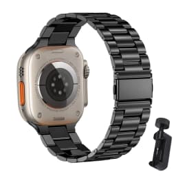 Stainless Steel Strap For Apple Watch Ultra4 Band 49mm Smart Watch Metal Bracelet iWatch 12 11 7 6 5 4 SE 8 45mm 38mm 40mm 44mm