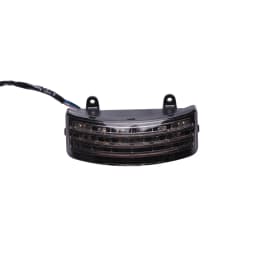 Smoke Tri-Bar LED Rear Tail Brake Fender Lights Running Turn Signal Lamps Motorcycles Taillight for Harley Touring Street Glide