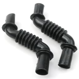 2PCS Power Window Door Jamb Wiring Boots Accordion Style Z 4" Long 3/4 Hole