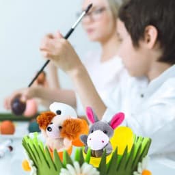 Surprise Eggs With Animal Plush Toys For Easter Party 24Pcs Easter Eggs Party Toys Easter Basket Fillers Kids Egg Wedding Ideas
