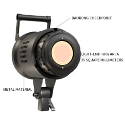 Bowens Video Studio Kit 135W Photography Light Kit LED Lamp Flash Studio New Year Lighting 3000-6000K 3 Color