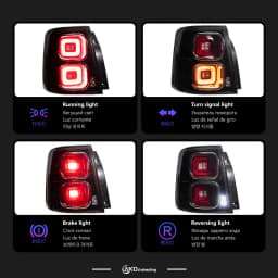 Auto Parts For Range Rover Sport Taillight 2005-2013 latest Styling Steering signal Brake reversing light Car Accesorios Modifie