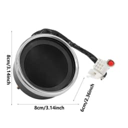 Men Motorcycle Speedometer Speedometer Replacement Accessory Oil Gauge With Display Screen Portable Motorcycle Display Odometer