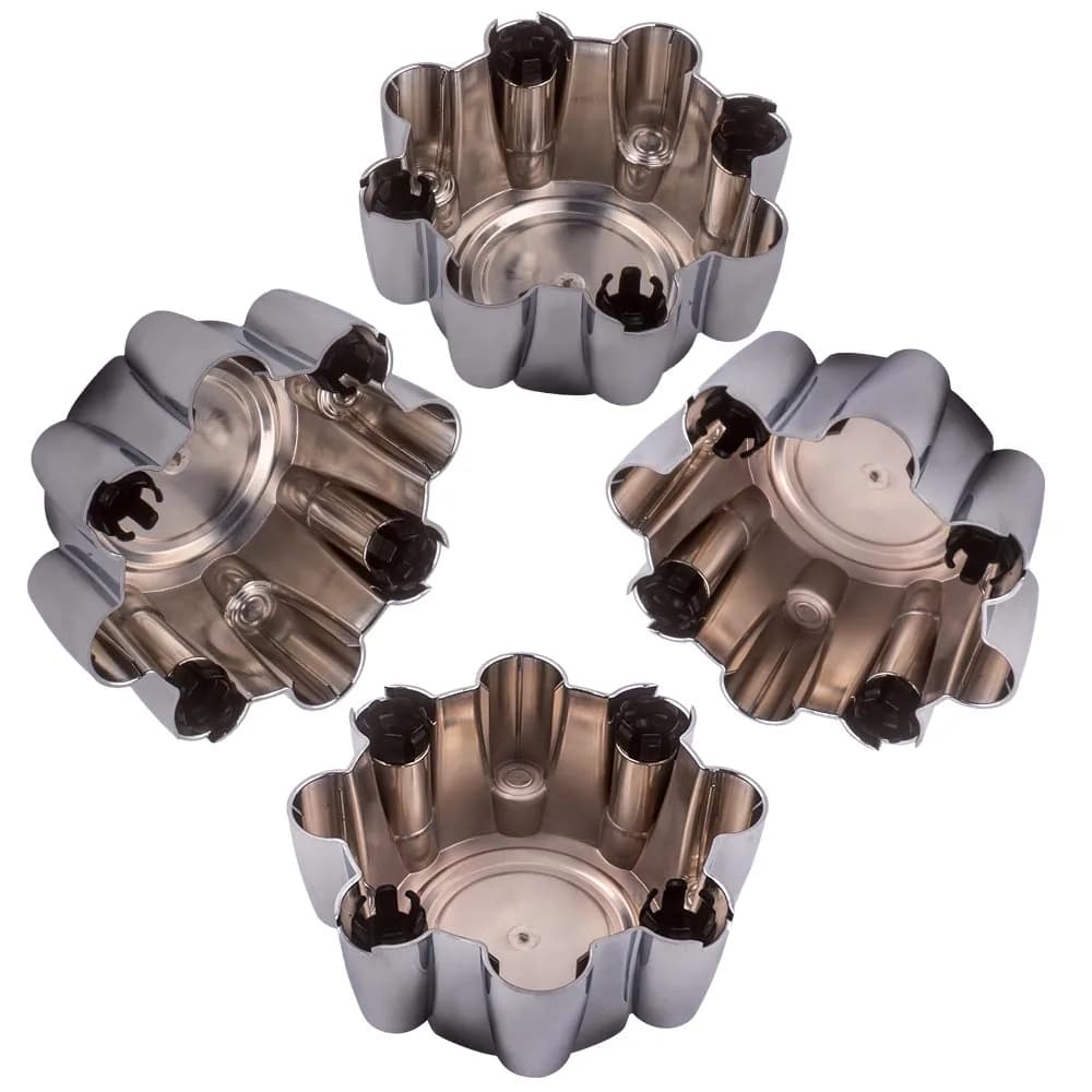 4pcs Chrome Center Wheel Cover Hub Caps For Ford F250 F350 Super Duty 1999-2005