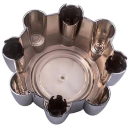 4pcs Chrome Center Wheel Cover Hub Caps For Ford F250 F350 Super Duty 1999-2005