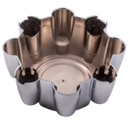 4pcs Chrome Center Wheel Cover Hub Caps For Ford F250 F350 Super Duty 1999-2005