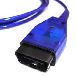 Car OBD OBD2 Diagnostic Scanner Cable Diagnostic Tool Reset Clear Check Engine Scanner Cable for Windows PC Laptop Tablet