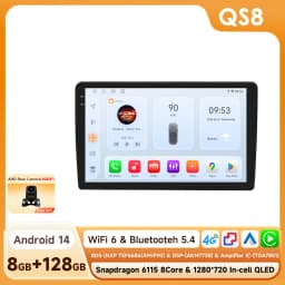 Hizpo Android Car Radio Stereo for Chevrolet Silverado GMC Sierra Impala Traverse Avalanche Yukon Acadia Savana GPS Multimedia