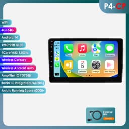 Hizpo Android Car Radio Stereo for Chevrolet Silverado GMC Sierra Impala Traverse Avalanche Yukon Acadia Savana GPS Multimedia