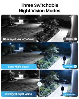 ZOSI 8CH Expand 16CH 4K PoE Security IP Cameras CCTV System 8MP Person Vehicle Detection Outdoor Video Surveillance Cams Kit
