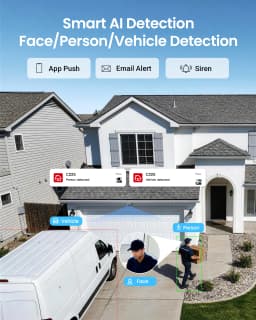 ZOSI 8CH Expand 16CH 4K PoE Security IP Cameras CCTV System 8MP Person Vehicle Detection Outdoor Video Surveillance Cams Kit
