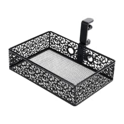 Under Desk Drawer Organizer Clamp-On Desk Side Storage 360 Degrees Rotary Desk Side Storage Pen Drawers Table Management Tray