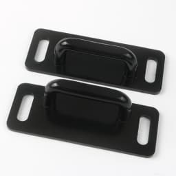 For LEER Tonneau cover 700 and 550 series pair of black C striker plates # 80351