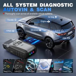 XTOOL Anyscan A30D OBD2 Car Scanner Bi-directional Control Full System Diagnostic Tool Voltage Display 19 Resets Lifetime Update