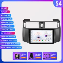Hizpo 9inch Android Car radio For Toyota 4Runner 2009-2019 4 Runner Multimedia Video Player GPS Navi Stereo 4G WIFI Carplay 2din