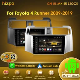 Hizpo 9inch Android Car radio For Toyota 4Runner 2009-2019 4 Runner Multimedia Video Player GPS Navi Stereo 4G WIFI Carplay 2din