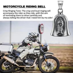 Motorcycle Riding Bell Biker Bells Protect The Rider Steel Bells To Protect The Rider And Bring Good Luck On The Road