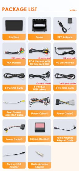 Hizpo 2 Din Android 14 Car Radio Multimedia For Ford Fiesta 2009-2017 Video Player GPS Navigation 4G+WIFI Carplay Head Unit 7862