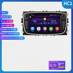 Android 12 Car Radio For ford mondeo/Focus/S-Max/GalaxyC-Max Car Radio Multimedia Video Player Navigation GPS Carplay 7862