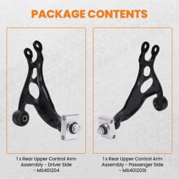 2x Rear Upper Control Arms Left & Right for Ford Explorer Taurus Flex 2011 2012 2013 2014 2015 2016 2017 2018 2019