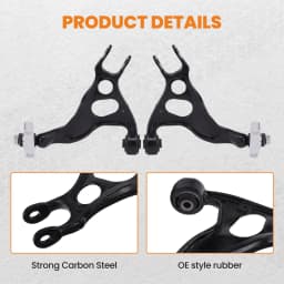 2x Rear Upper Control Arms Left & Right for Ford Explorer Taurus Flex 2011 2012 2013 2014 2015 2016 2017 2018 2019