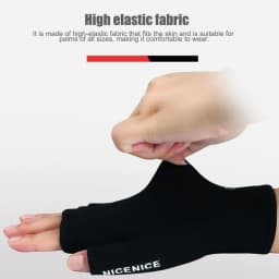 Black Winter Heated Gloves USB Charging Heating Polyester Half Finger Gloves For Men Women Motorcycle Cycling Skiing