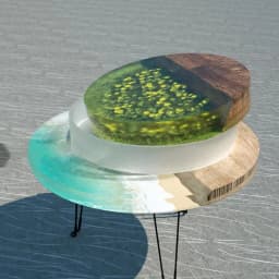 DIY Resin Table Extra Large Resin Molds Round Silicone Molds Hairpin Legs Table Epoxy Resin Molds For Big Tray Clock Resin Art