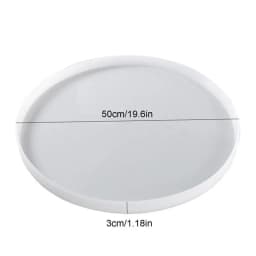 DIY Resin Table Extra Large Resin Molds Round Silicone Molds Hairpin Legs Table Epoxy Resin Molds For Big Tray Clock Resin Art