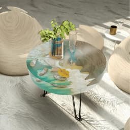DIY Resin Table Extra Large Resin Molds Round Silicone Molds Hairpin Legs Table Epoxy Resin Molds For Big Tray Clock Resin Art