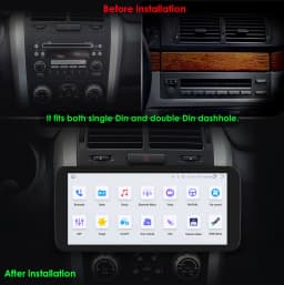 10.33inch 1 DIN Universal Android Car Radio Multimedia Video Player Rotatable Auto Touch Screen DSP Carplay Headunit WIFI 7862