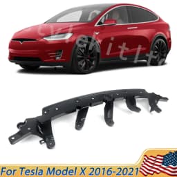 Black Front Bumper Upper Grille Bracket For Tesla model X 2016 2017 2018 2019 2020 2021 1047020-00-F 104702000F Replacement