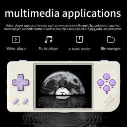 Anbernic RG28XX Retro Handheld Game Console 2.83-inch IPS Screen 640*480 Linux OS Built-in 3100mAH Battery HD-TV Out