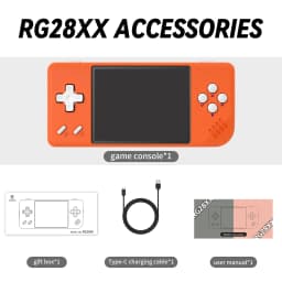 Anbernic RG28XX Retro Handheld Game Console 2.83-inch IPS Screen 640*480 Linux OS Built-in 3100mAH Battery HD-TV Out