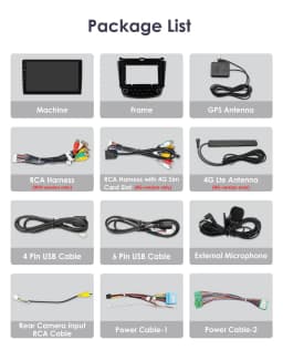 6G 128G Android 13 Autoradio For Honda ACCORD 7 2003-2007 multimedia Video player GPS navi Carplay 4G car intelligent system SWC