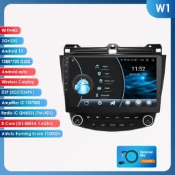 6G 128G Android 13 Autoradio For Honda ACCORD 7 2003-2007 multimedia Video player GPS navi Carplay 4G car intelligent system SWC