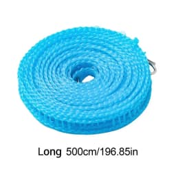 Travel Clothesline 16ft RV Non Slip Windproof Clothesline For Campers Travel Laundry Rope For Drying Clothes In Hotel For Home