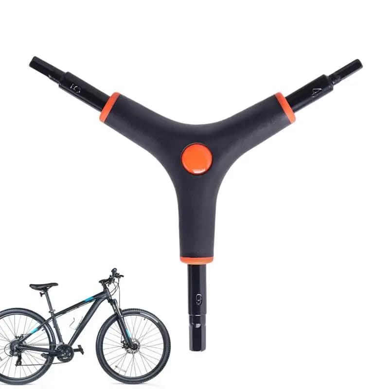 Hex Key Allen Wrench Set Y Shape Steel Triple Head Hexagon Wrench Non-Slip Grip Multifunctional Hex Tools Ergonomic Portable