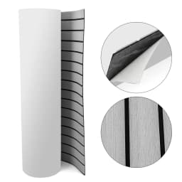240cm×90cm EVA Foam Teak Floor Mat for Boat Decks RV Yachts Self-Adhesive Pad Water-proof Non-slip Cuttable Mat