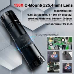 KUAIQU 4K Electronic Digital Microscope For Soldering, IMX678 IMX415 IMX323 Optional UHD Microscope For PCB Welding Phone Repair