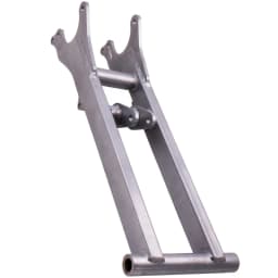 4" Silver With Skid Plates Bracket Extended for Yamaha Banshee YFZ350 Swingarm New